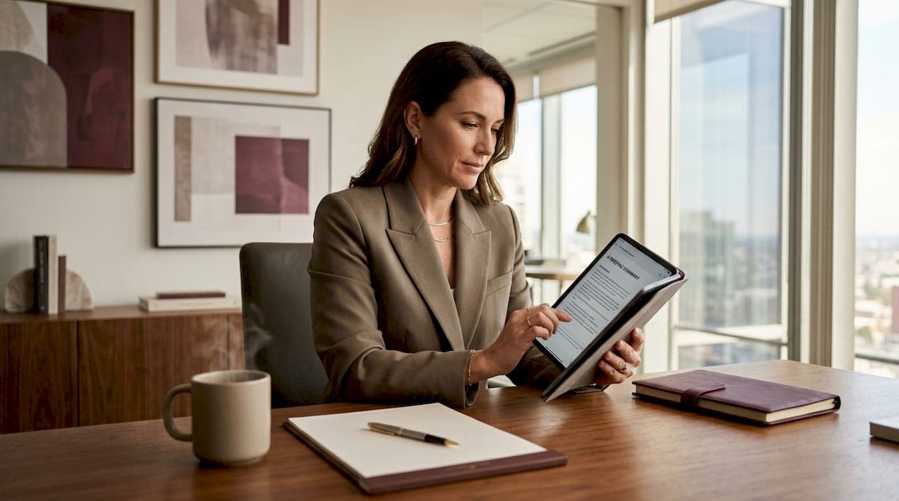 Why AI Briefings Beat Email Updates for Leaders