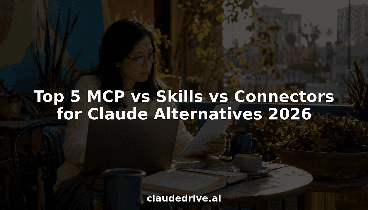 Top 5 MCP vs Skills vs Connectors for Claude Alternatives 2026